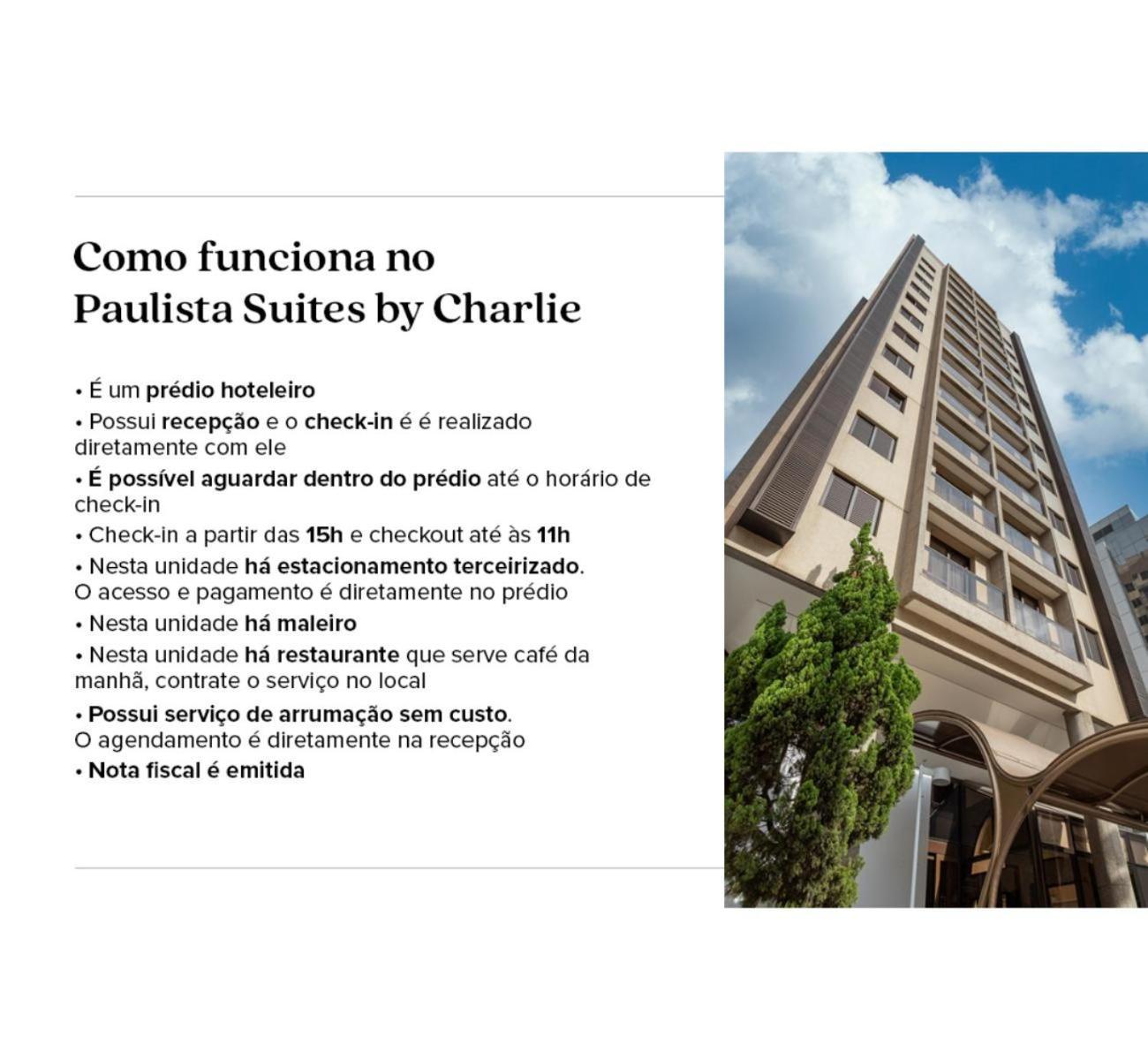 Paulista Suites By Charlie San Paolo Esterno foto